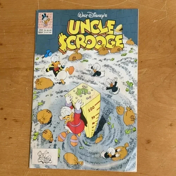 Walt Disney's  Uncle Scrooge May 254, 1991 - Picture 1 of 5